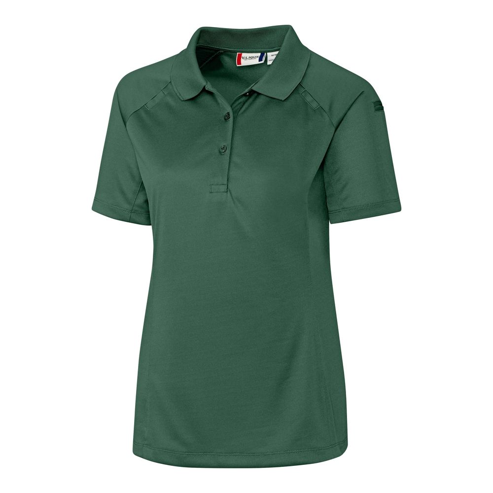 NWT Clique Bottle Green Lady Malmo Tactical Polo